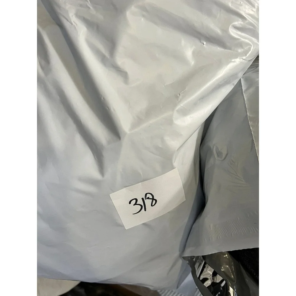 All in Motion‎ Kids Gray Puffer Jacket Wind Water Resistant Full Zip S